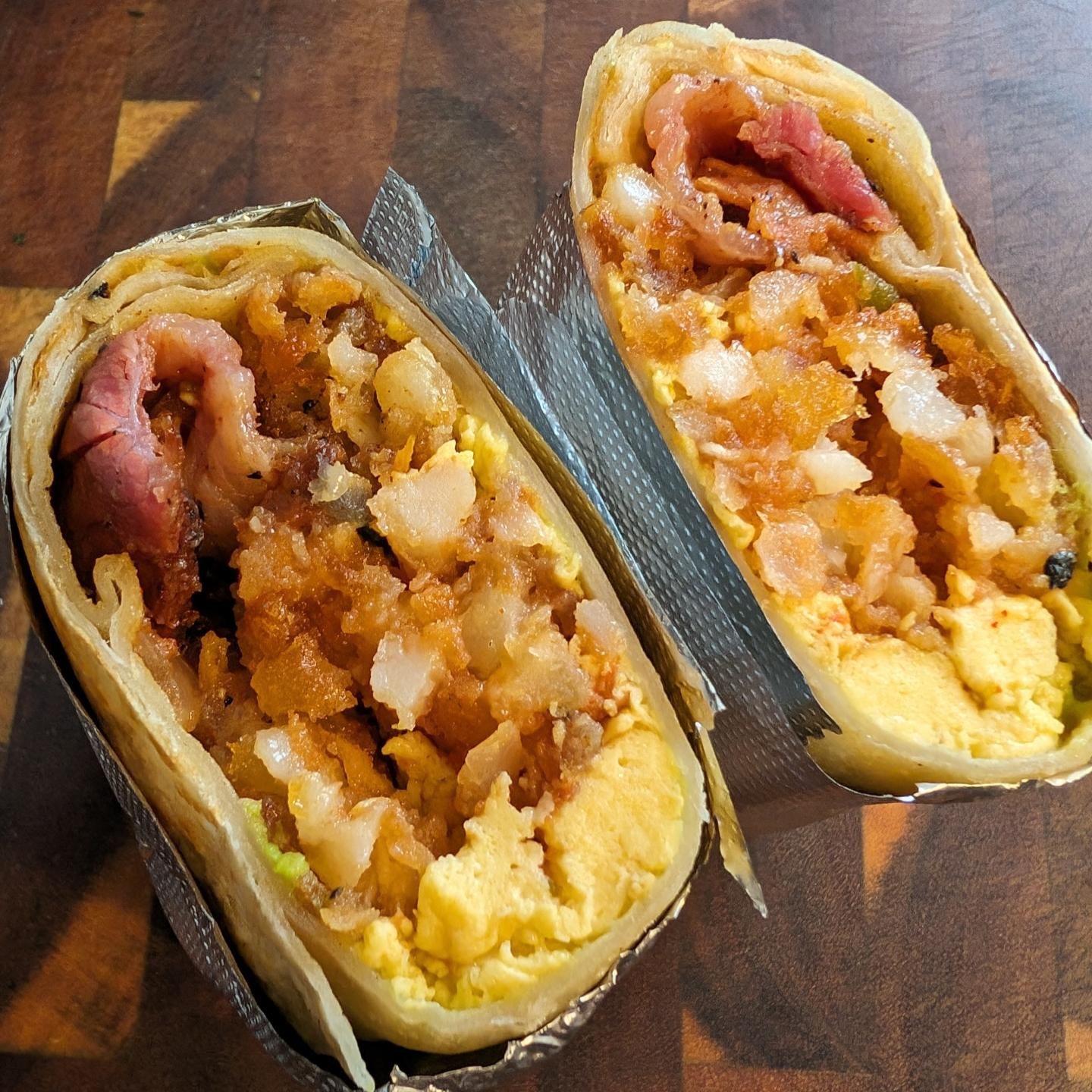 Mama's Luncheonette Breakfast Burrito