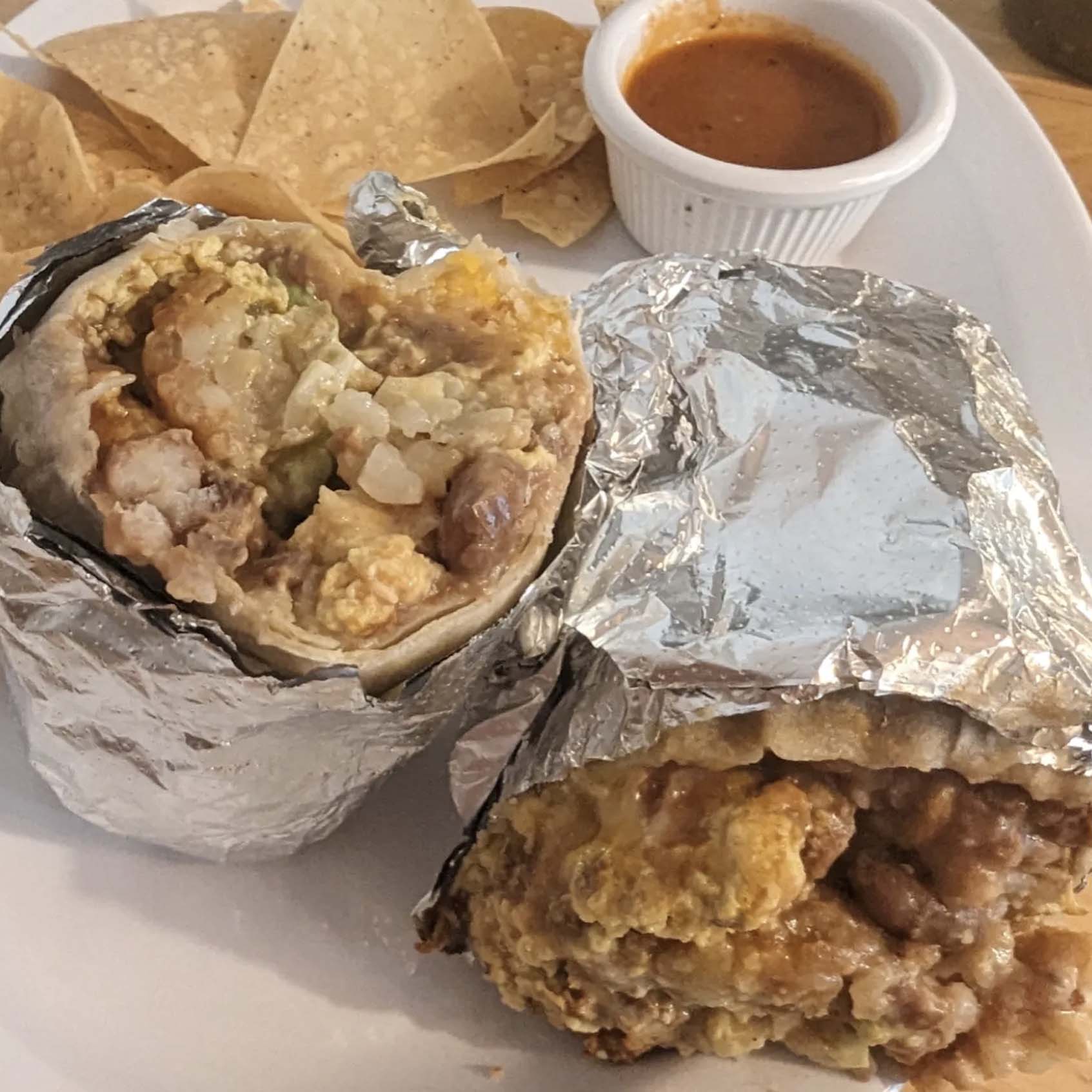 Mestizas Breakfast Burrito