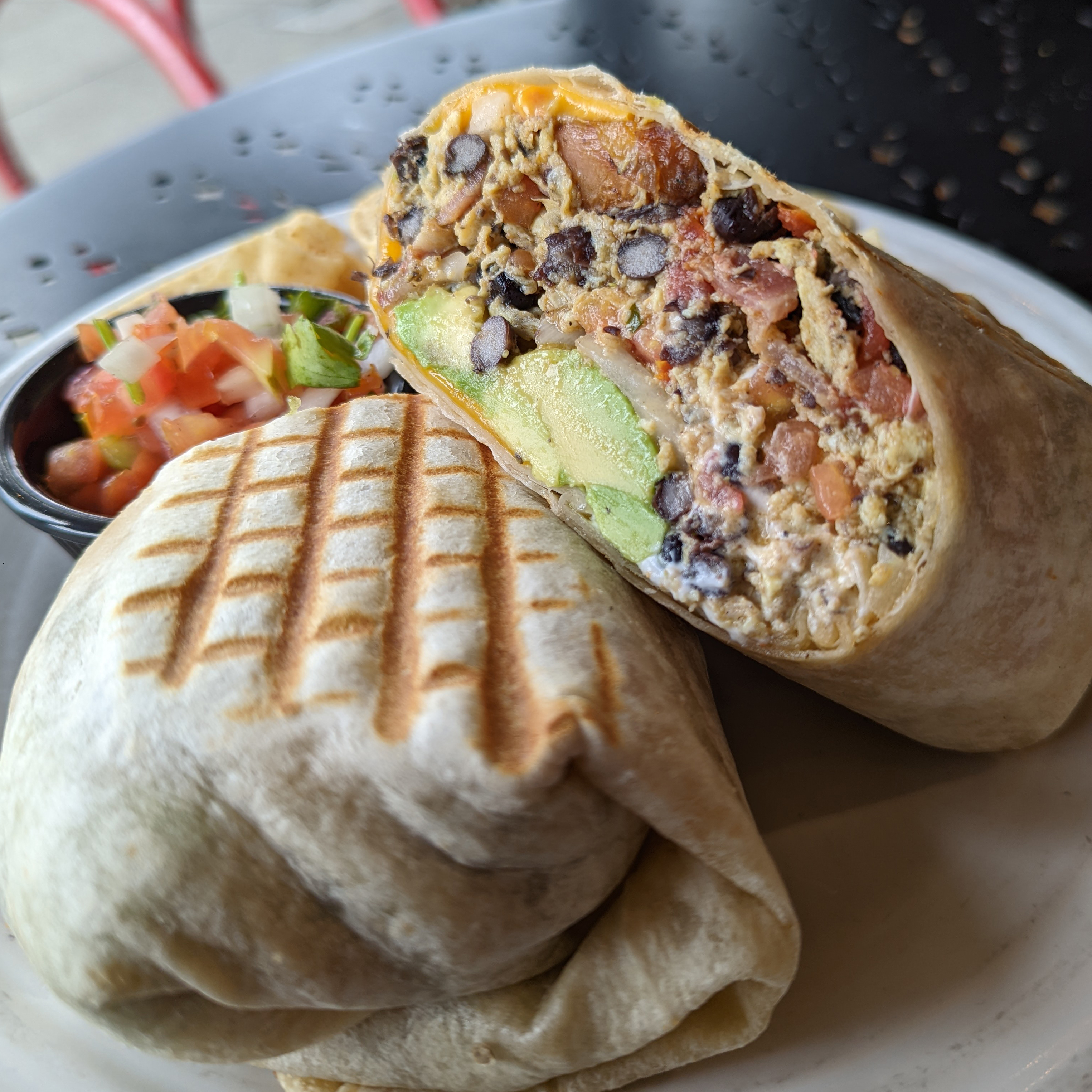 Velo Rouge Breakfast Burrito